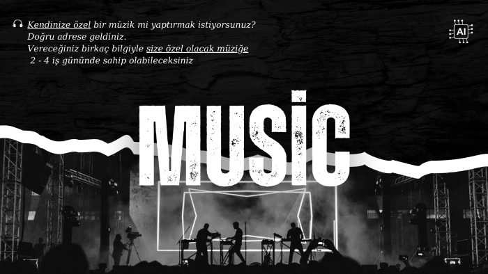 istediğiniz tarzda sözlerini kendim yazarak müzik yaparım