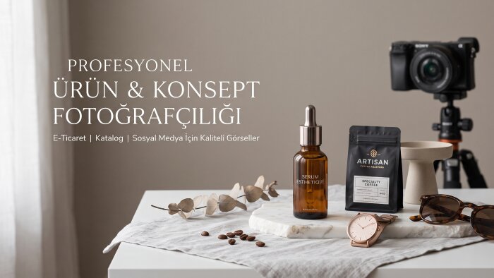 ürün ve marka fotoğraflarınızı çekerim