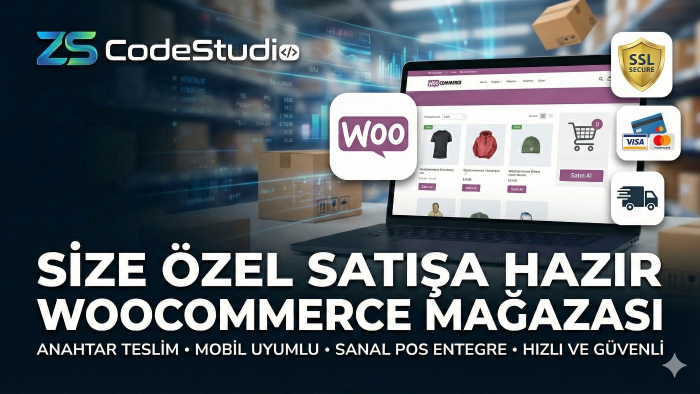 size özel satışa hazır woocommerce mağazası kuruyorum