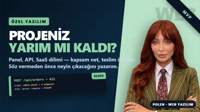 özel web yazılım ve admin panelini kapsamlı teslim ederim