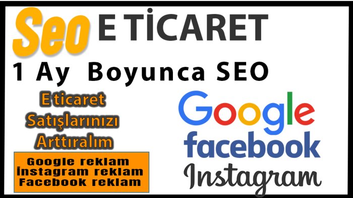 google, instagram, facebook reklam hesaplarınızı kurarım