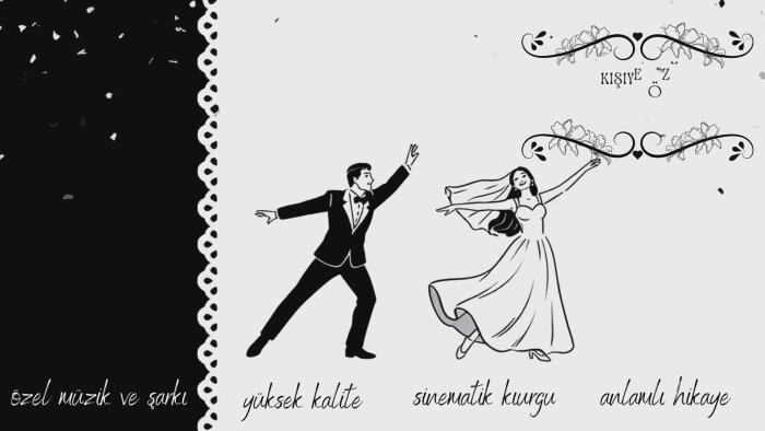 kişiye özel evlilik teklifi video animasyon yapıyorum