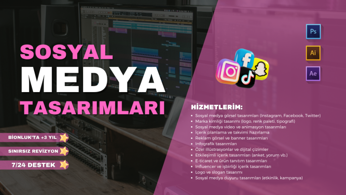 sosyal medya içerik tasarımları yaparım