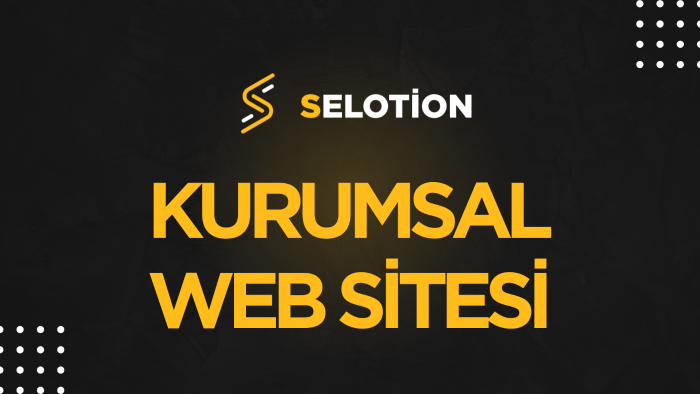 yüksek performanslı kurumsal web siteleri yapıyorum