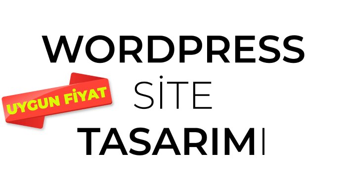 wordpress site tasarımı yaparım