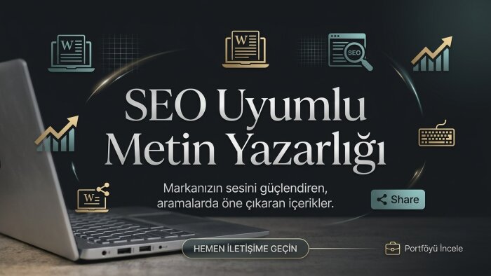 markanız için SEO uyumlu ve özgün metinler yazabilirim