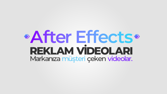 markanız için reklam videoları yapabilirim