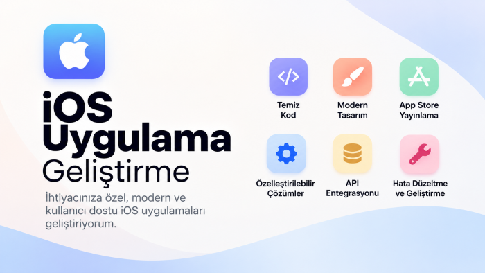 iOS uygulamanızı geliştiririm