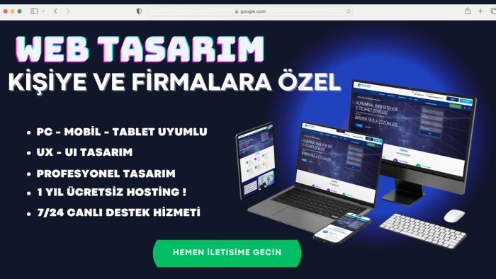 kurumsal web sitesi ve bireysel web sitesi yapabilirim