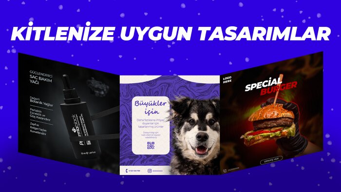 sizler için sosyal medya tasarımları yapabilirim