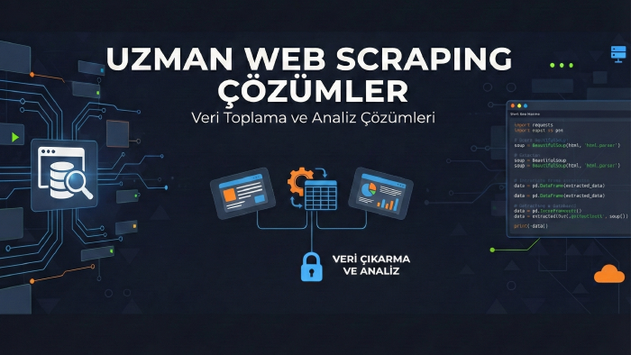 veri analizi, data çıkarma konusunda işler yapıyorum
