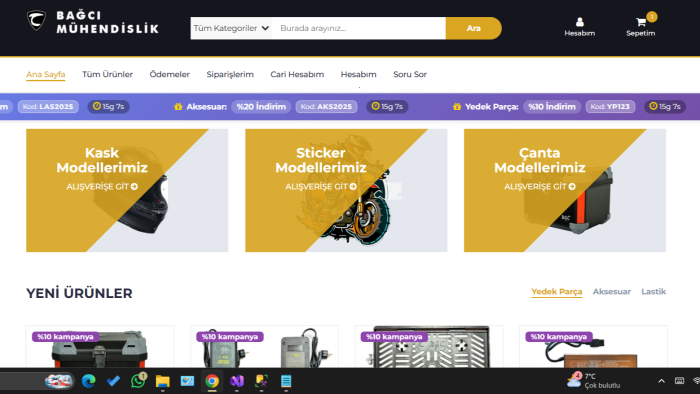 istediğiniz web siteyi kodlayabilirim
