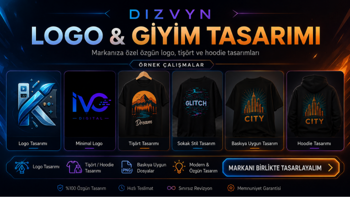 markanıza logo ve giyim tasarımı yaparım