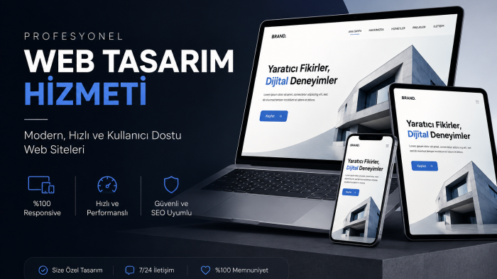 markanız için profesyonel web sitesi tasarlarım