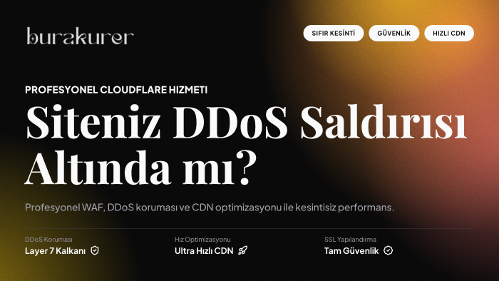 Cloudflare yapılandırması ve teknik destek hizmeti sunarım