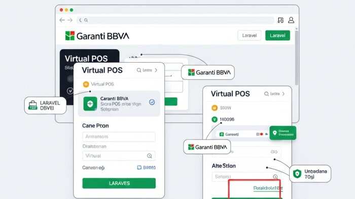 Php/Laravel projenize Garanti Bankası sanal pos kurabilirim