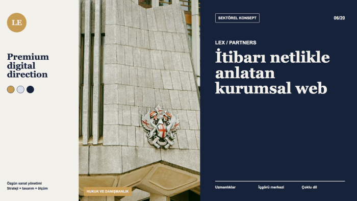 hukuk büronuza kurumsal web sitesi hazırlayabilirim