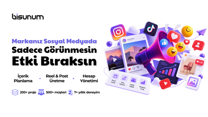 sosyal medyada markanızı güçlendiririm