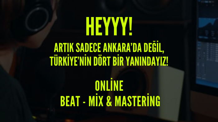 parçanıza profesyonel seviyede mix ve mastering yapabilirim