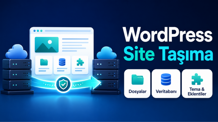 WordPress sitenizi güvenli şekilde taşırım