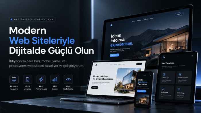 modern websiteleri yapıyorum