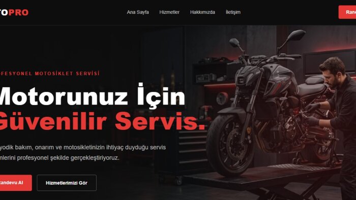 modern ve mobil uyumlu web sitesi oluşturuyorum