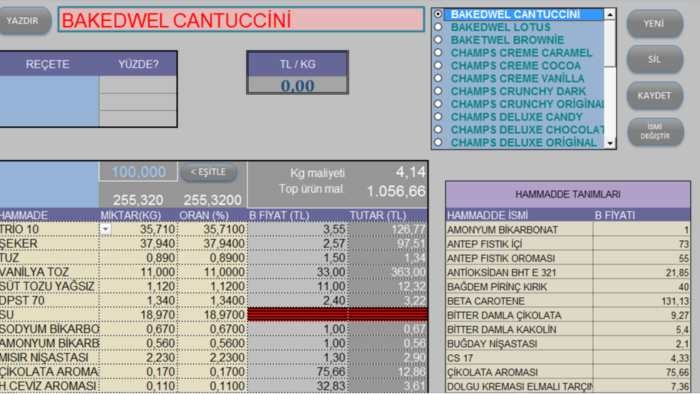 MS-Excel ile, ticari uygulamalar geliştiriyorum