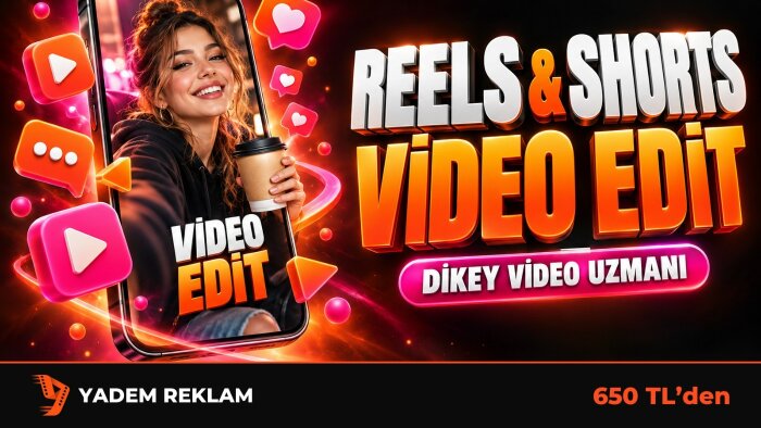 reels shorts ve tiktok için dikey video editi yaparım
