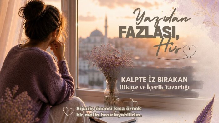 kalplere dokunan hikayeler yazarım