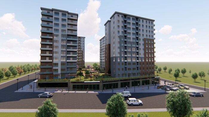büyük projelerin dış mekan render ve animasyonlarını yaparım