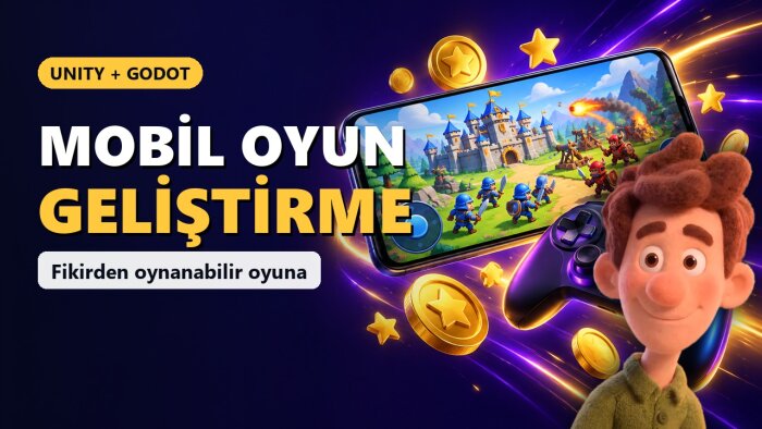 Unity ile mobil oyununuzu yapar, yayına hazır teslim ederim