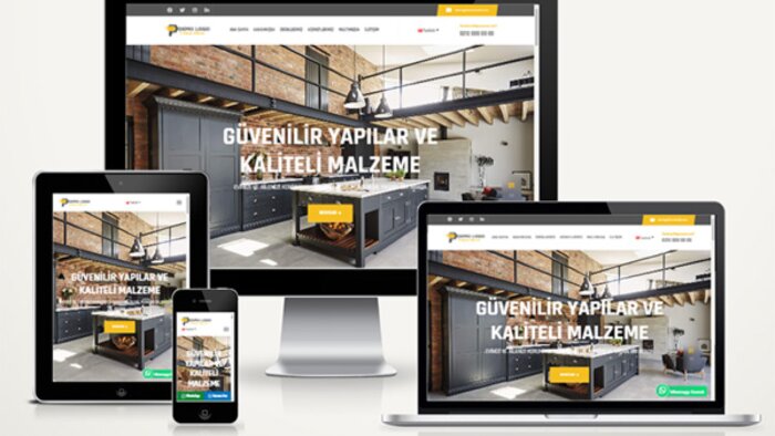 mobil uyumlu ve akıcı kurumsal web sitesi oluşturuyorum