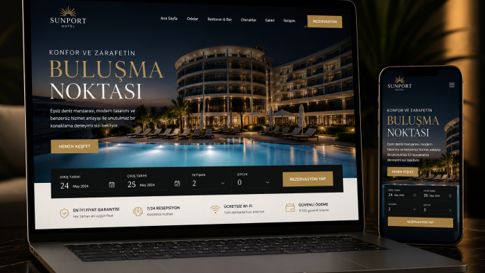 işletmeler için premium web siteleri geliştiririm