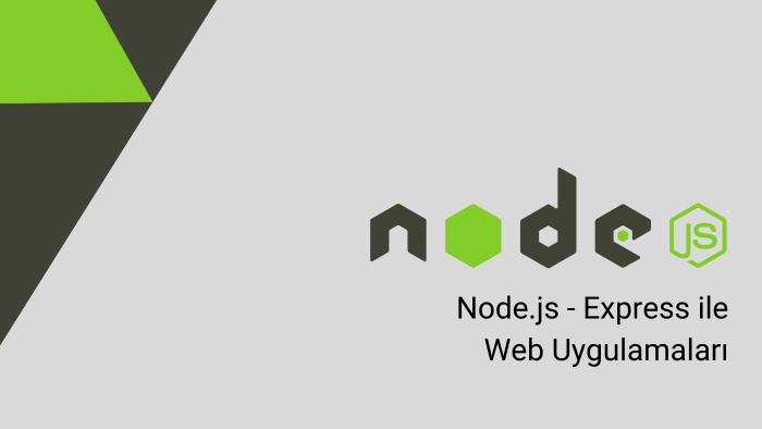 Node.js (Express) ile web uygulamalarınızı geliştirebilirim