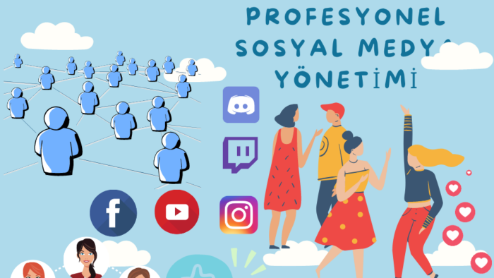 profesyonel şekilde sosyal medya adreslerinizi yönetebilirim