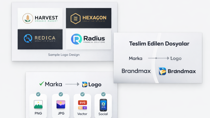akılda kalıcı ve güçlü logo tasarımları üretiyorum