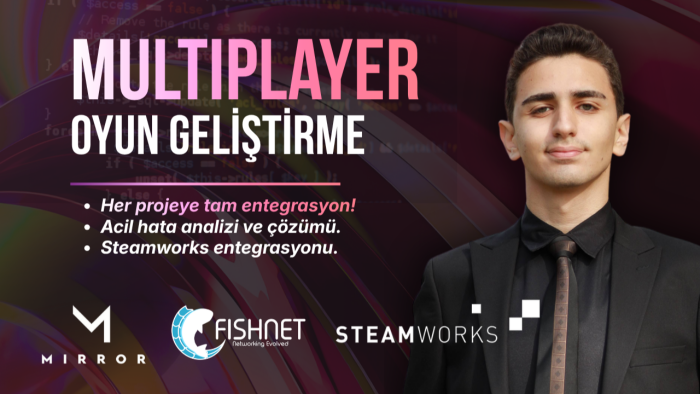 Unity ile Multiplayer oyun geliştiririm