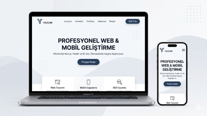 fikirleri çalışan web sitelerine dönüştürüyorum