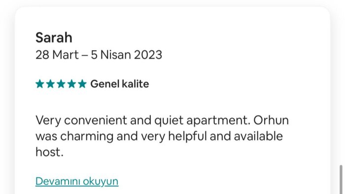 Airbnb danışmanlık hizmeti veriyorum