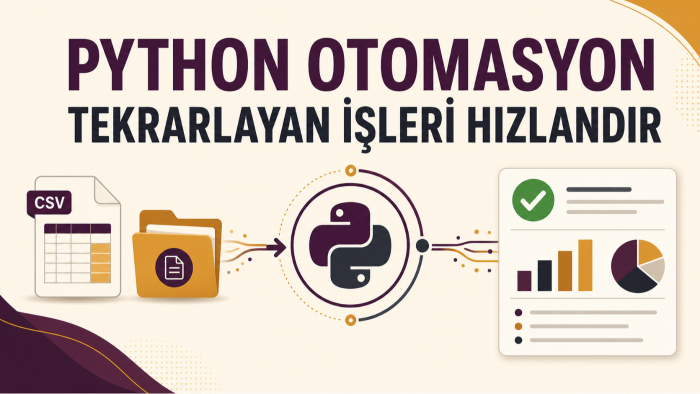 Python otomasyon uygulamaları geliştiririm