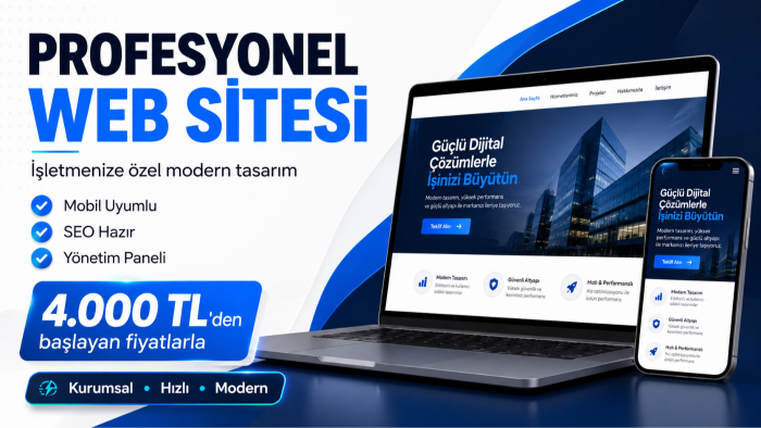işletmenize-markanıza özel modern web siteleri tasarlarım