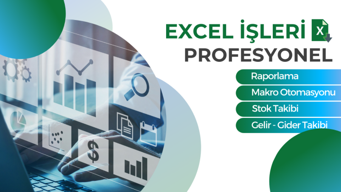 tüm excel konularında size destek olurum