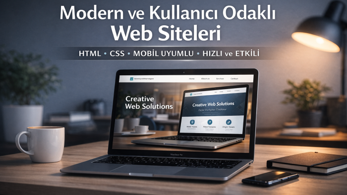 hızlı, modern ve profesyonel web siteleri geliştiriyorum
