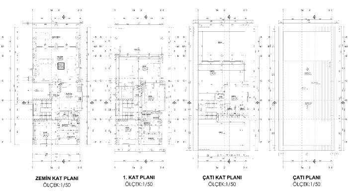AutoCAD mimari çizimi yaparım
