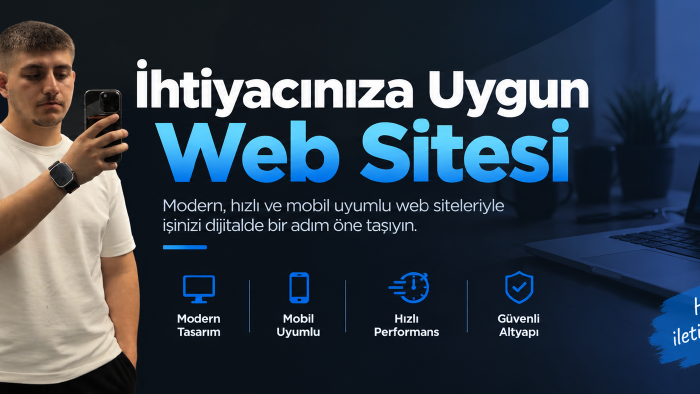 ihtiyacınıza uygun profesyonel web sitesi tasarlıyorum