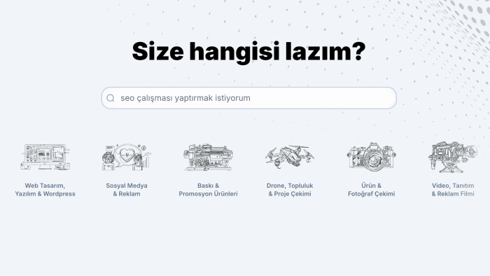 web yazılım ve tasarım konularında size yardımcı olabilirim