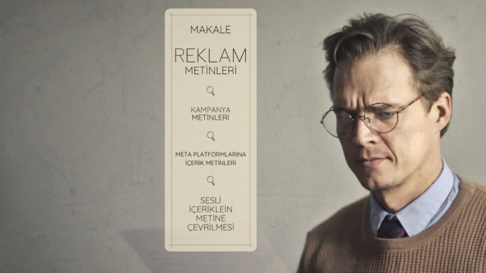reklam ve diğer bütün metinlerinizi çevirebilirim