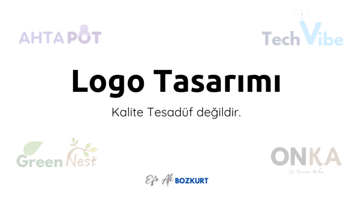 size özel logo tasarlayabilirim