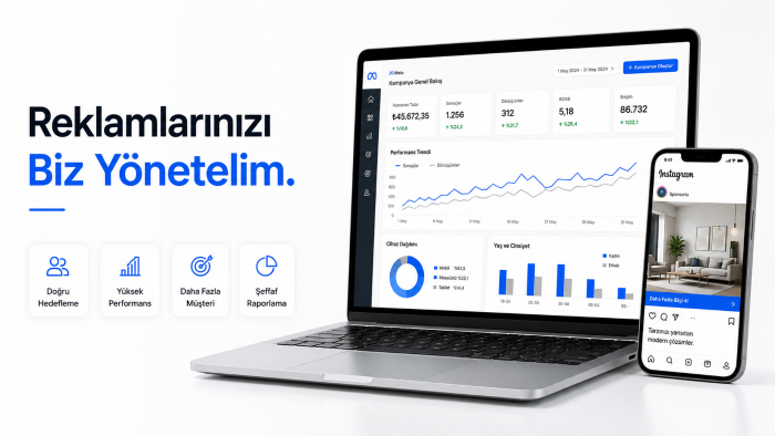 meta reklamlarınızı yönetiyor ve optimize ediyorum