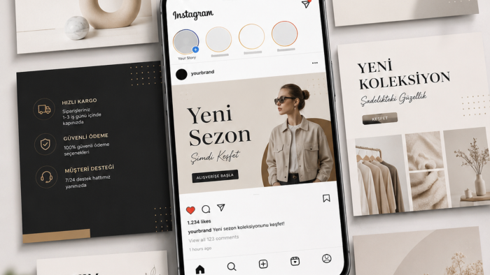 sosyal medya hesaplarınız için post tasarımı yaparım